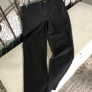 CROSBY ... black straight leg pants